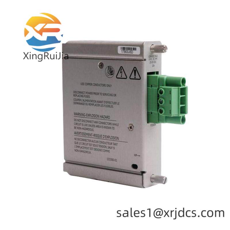 Bentley Nevada 133300-01 Low Voltage DC Power Input Module